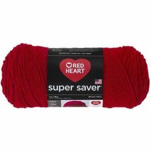 Red Heart Super Saver Yarn - Cherry Red